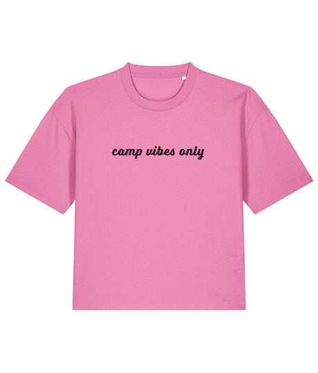 Camp Vibes Only Boxy Tee