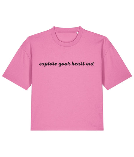 Explore Your Heart Out Boxy Tee