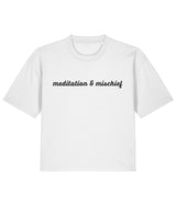 Meditation & Mischief Boxy Tee