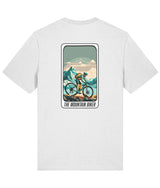 La camiseta del ciclista de montaña